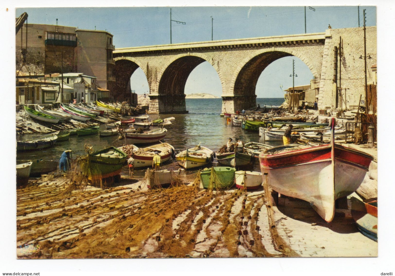 CP 13 - Marseille La Corniche Le Vallon Des Auffes - Non Classés