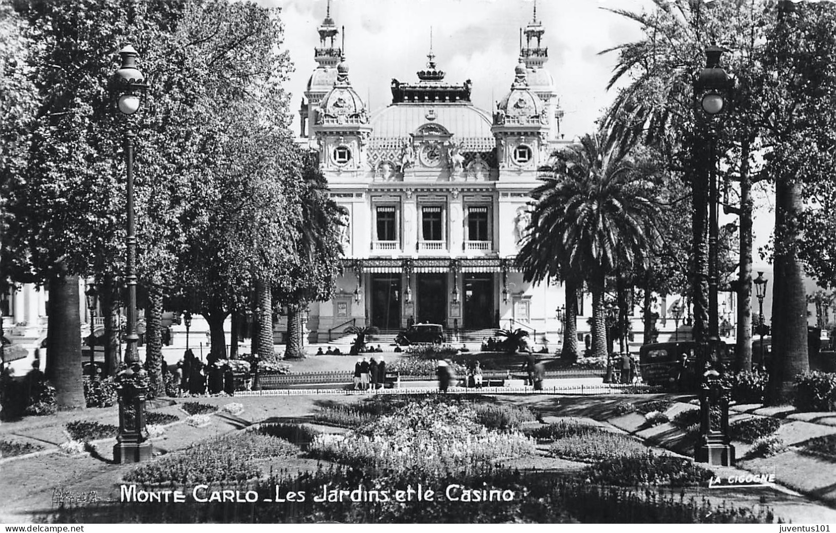 CPSM Monte Carlo-Les Jardins Et Le Casino       L2872 - Casino