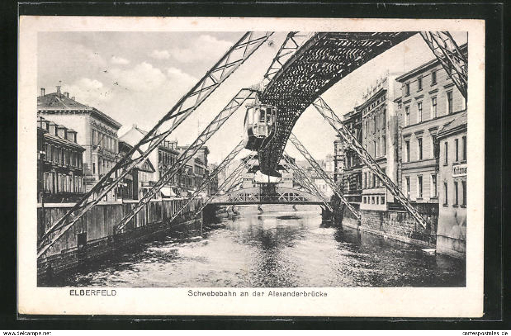 AK Elberfeld, Schwebebahn An Der Alexanderbrücke  - Andere & Zonder Classificatie