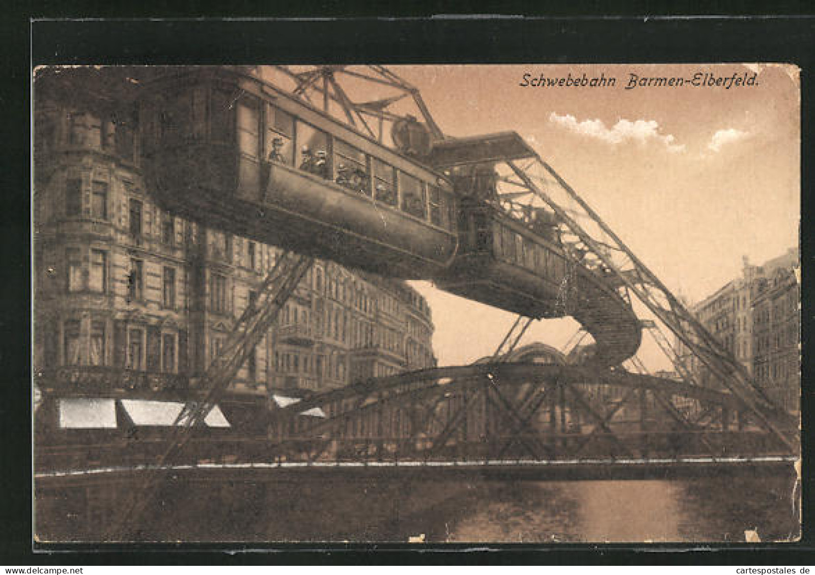 AK Barmen-Elberfeld, Schwebebahn  - Other & Unclassified