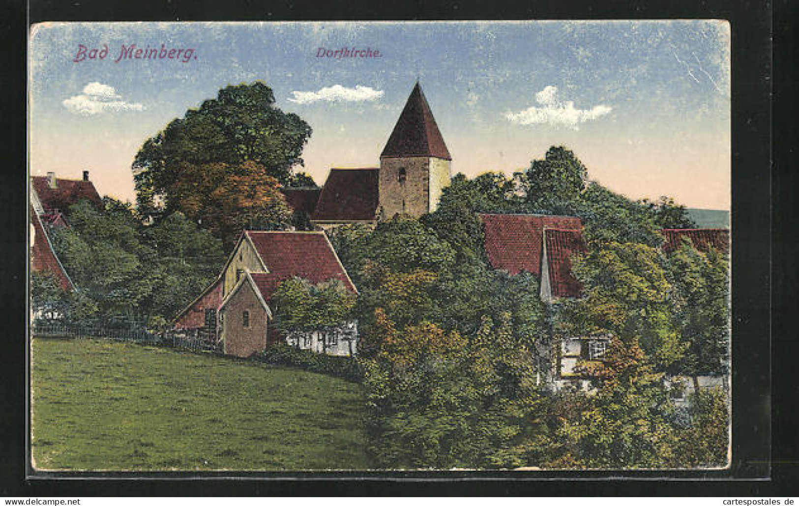 AK Bad Meinberg, Dorfkirche  - Bad Meinberg