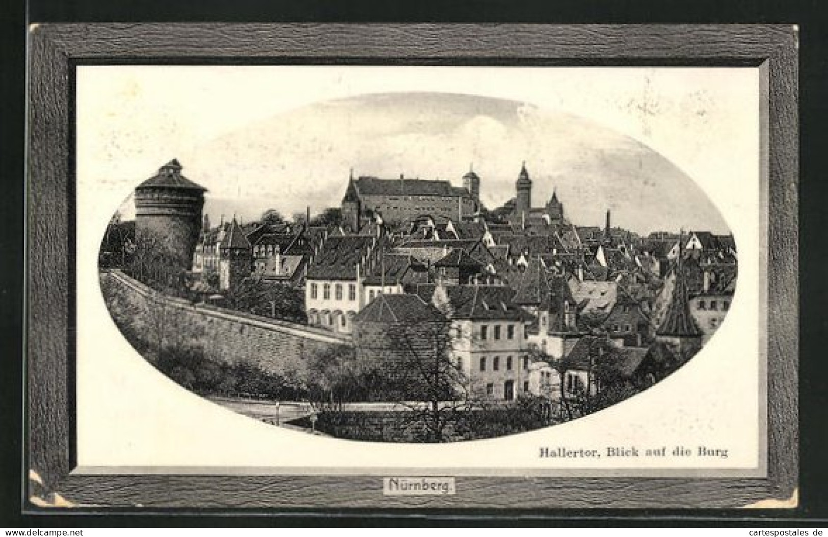 AK Nürnberg, Hallertor Und Burg  - Nuernberg