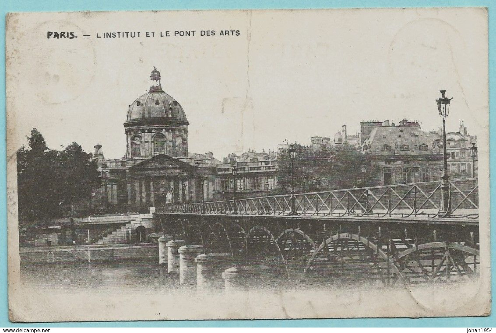 Postkaart Paris Via MONS (STATION) 23/06/1904 Naar BAUDOUR 23/06/1904 Met TX 5+6 - Lettres & Documents