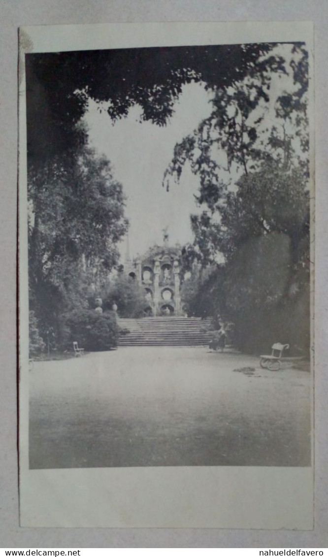 Photographie - Jardin Du Château De Rocca Maggiore, Italie. - Lieux