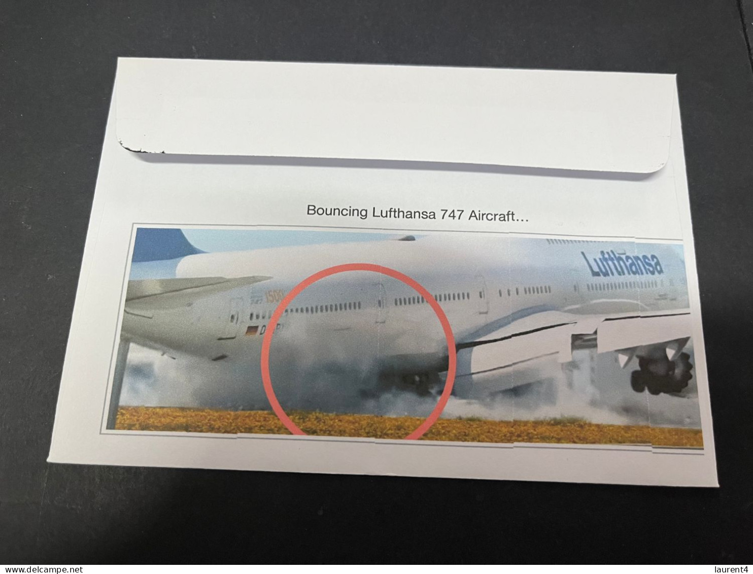 27-4-2024 (3 Z 12) Lufhtansa Boeing 747 Flight Frankfort To Los Angeles "rought Landing" In LA On 23-4-2024 - Avions