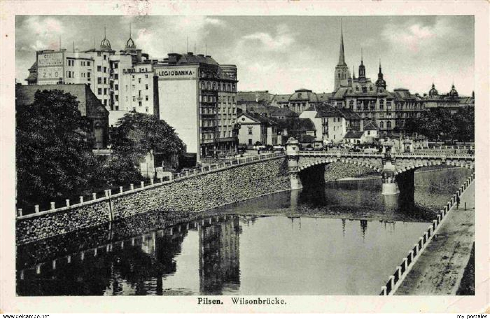 73973278 Pilsen_PLZEN_CZ Wilsonbruecke - República Checa