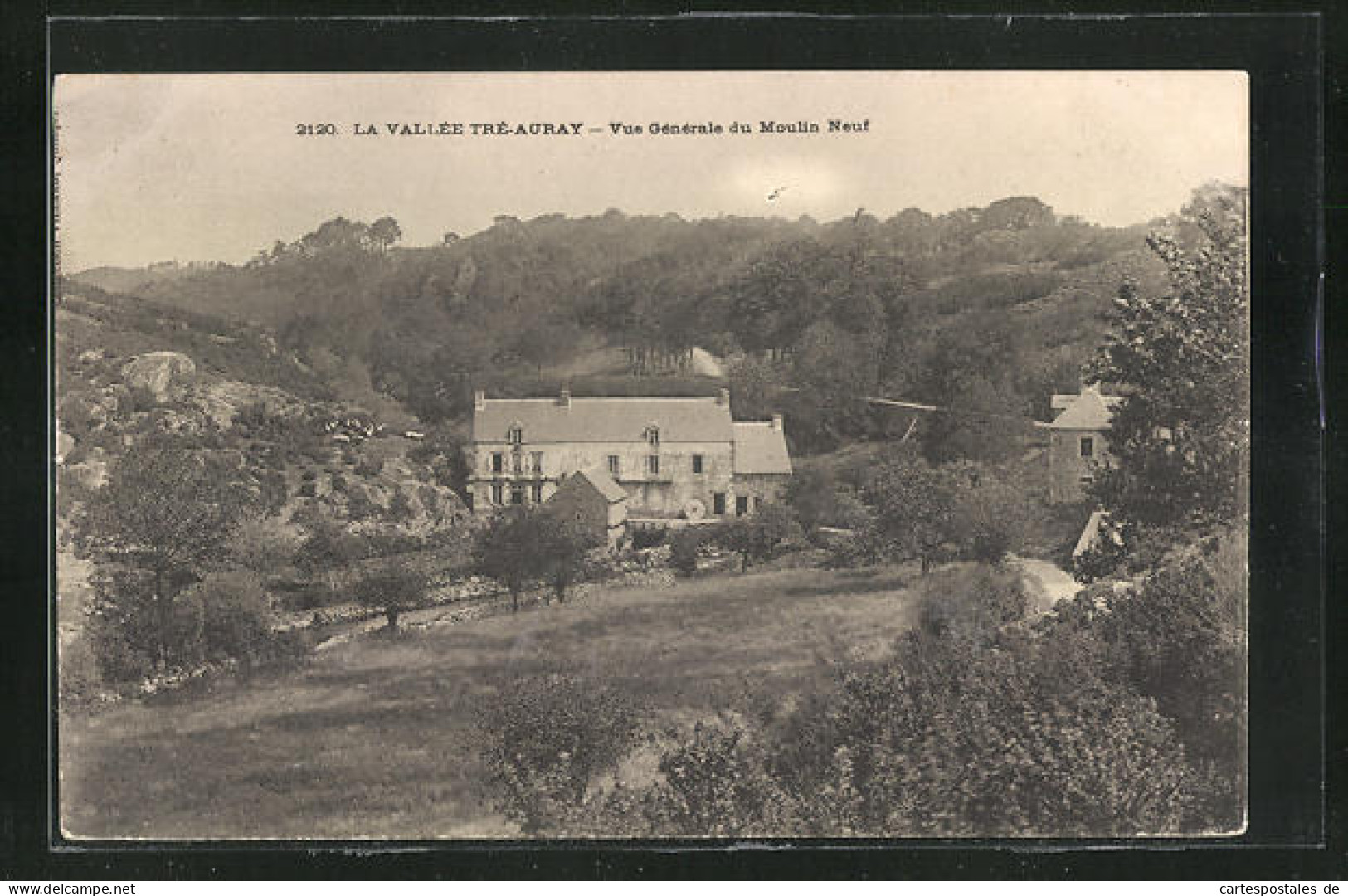 CPA Tré-Auray, Vue Générale Du Moulin Neuf  - Auray