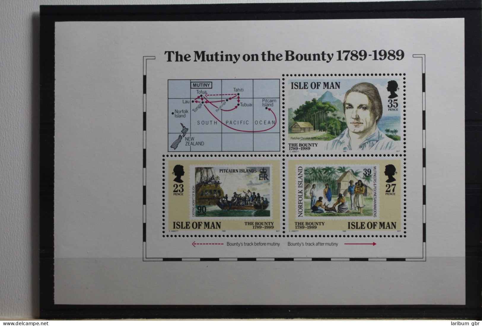 Großbritannien Isle Of Man 401-403 Postfrisch Als H-Blatt #TG674 - Andere & Zonder Classificatie