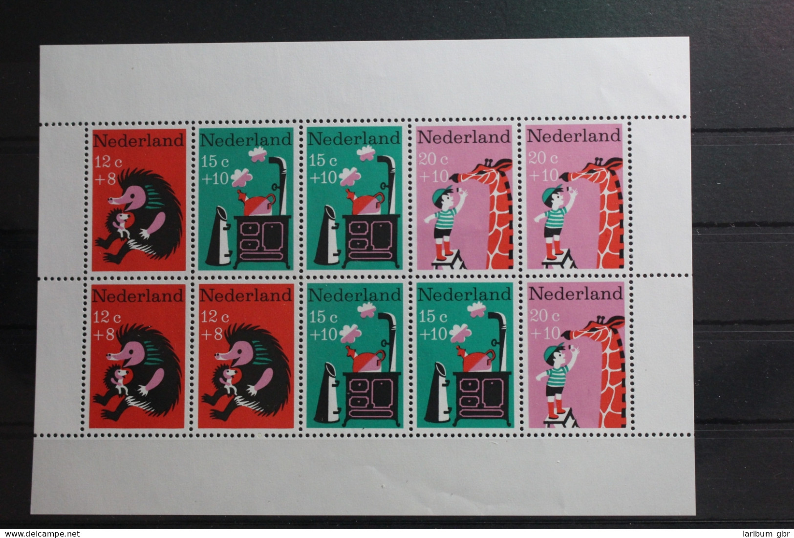 Niederlande Block 6 Mit 888, 889, 890 Postfrisch #TG692 - Otros & Sin Clasificación