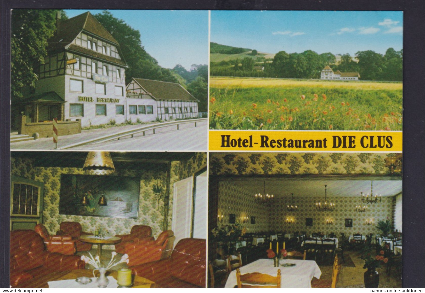 Ansichtskarte Einbeck Niedersachsen Hotel Restaurant Die Clus Inh. Familie Otto - Autres & Non Classés