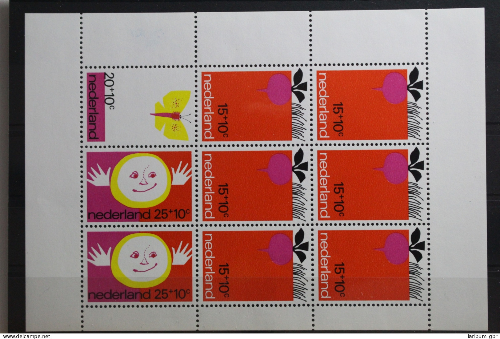 Niederlande Block 10 Mit 969-971 Postfrisch #TG696 - Otros & Sin Clasificación