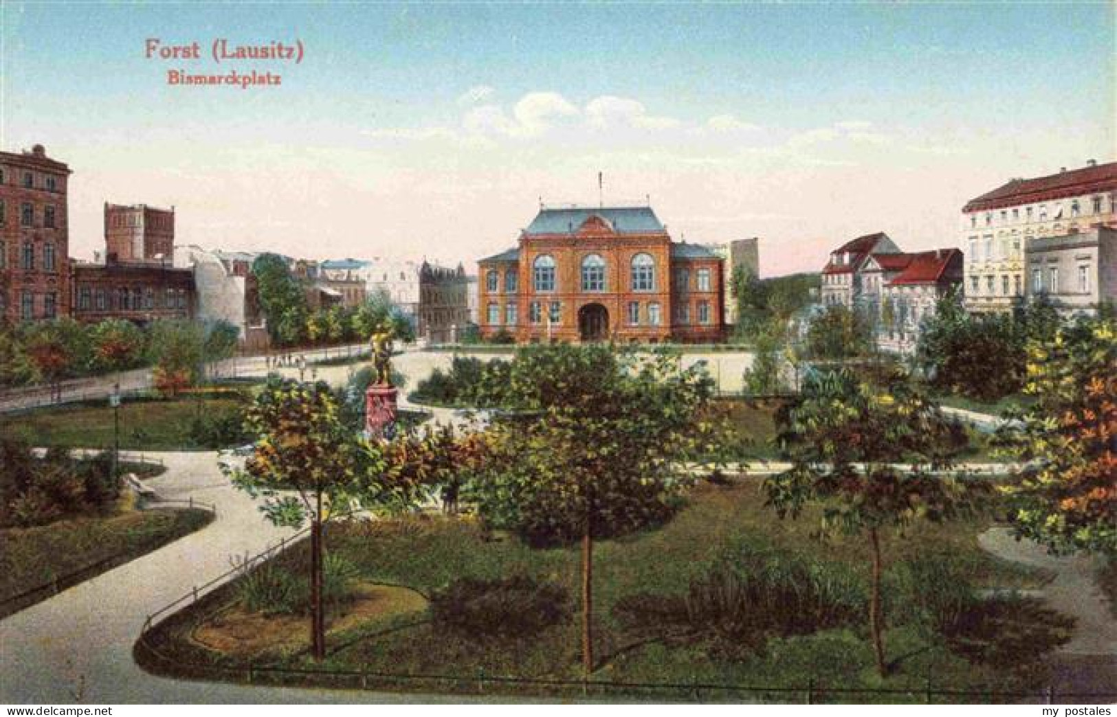 73973175 Forst_Lausitz Bismarckplatz - Altri & Non Classificati