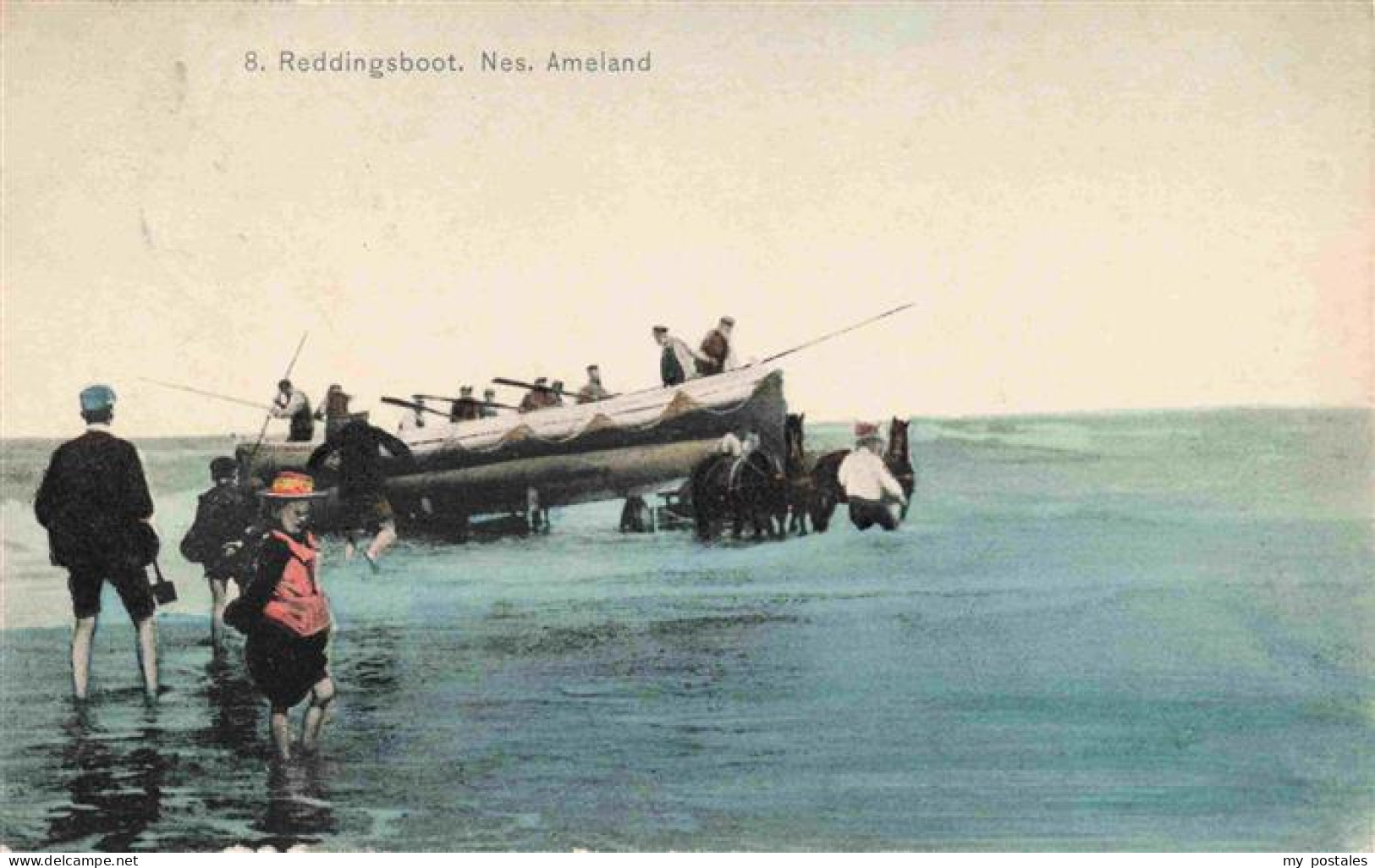 73973172 Ameland_NL Reddingsboot - Autres & Non Classés