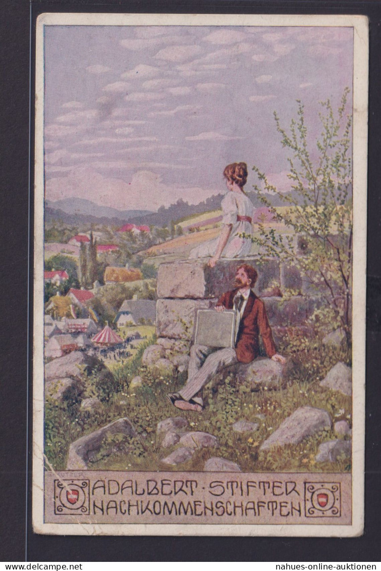 Ansichtskarte Österreich Deutsche Böhmen Künstler Feldpost - Böhmen Und Mähren