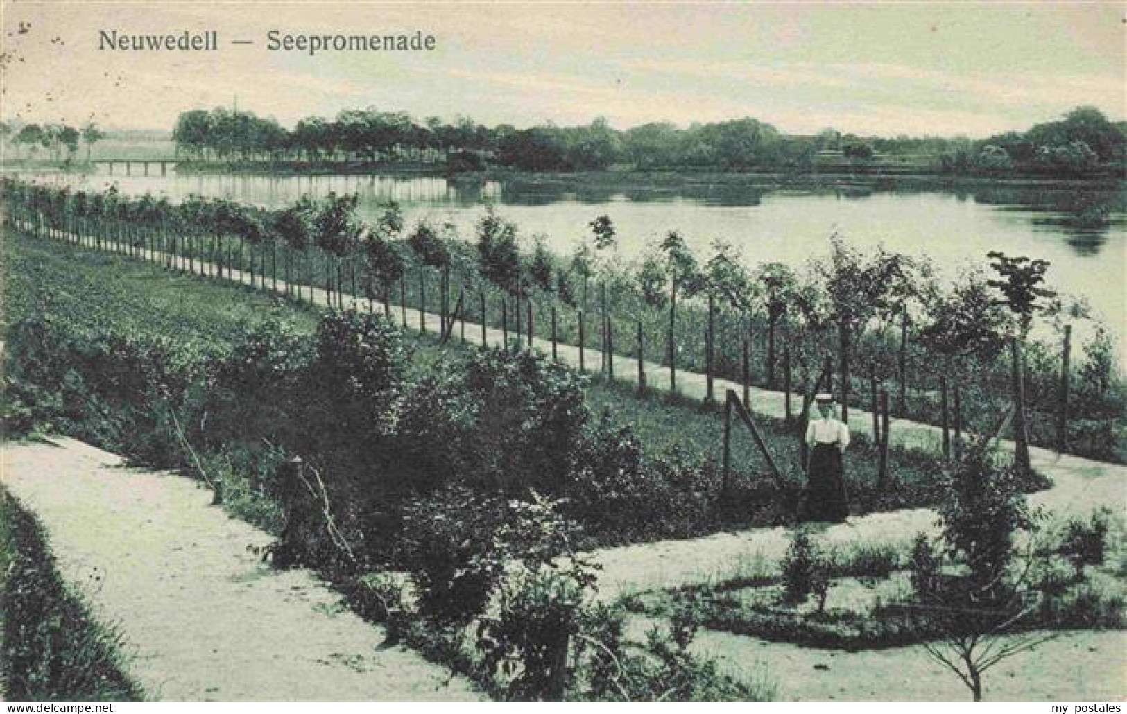 73973161 Neuwedell_Pommern_Drawno_PL Seepromenade - Poland