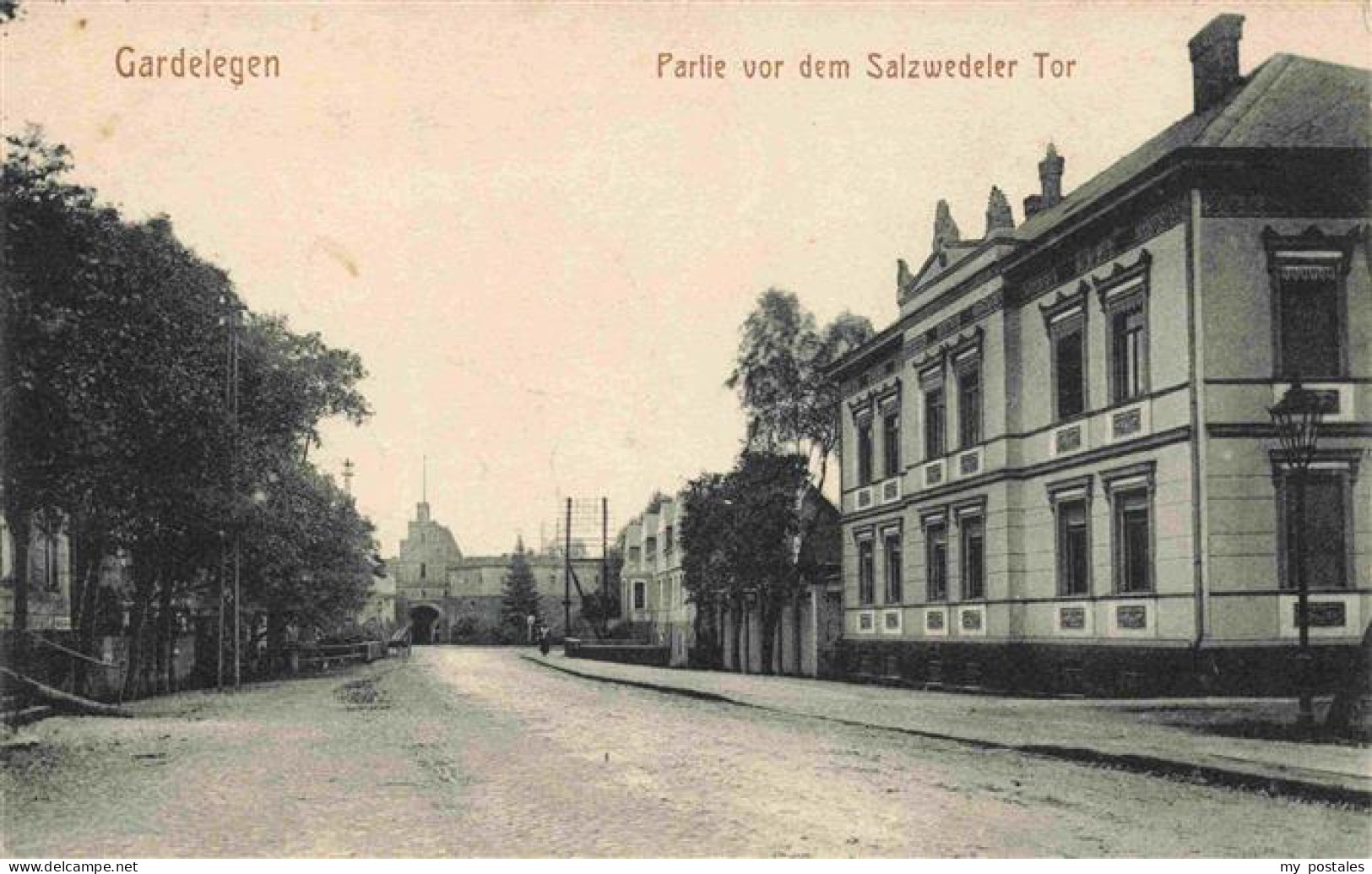 73973143 Gardelegen_Sachsen-Anhalt Partie Vor Dem Salzwedeler Tor - Gardelegen