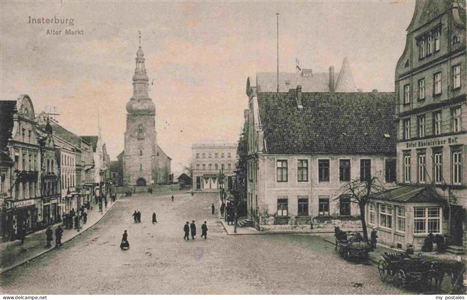 73973111 INSTERBURG_Tschernjachowsk_Kaliningrad_RU Alter Markt Feldpost - Russie