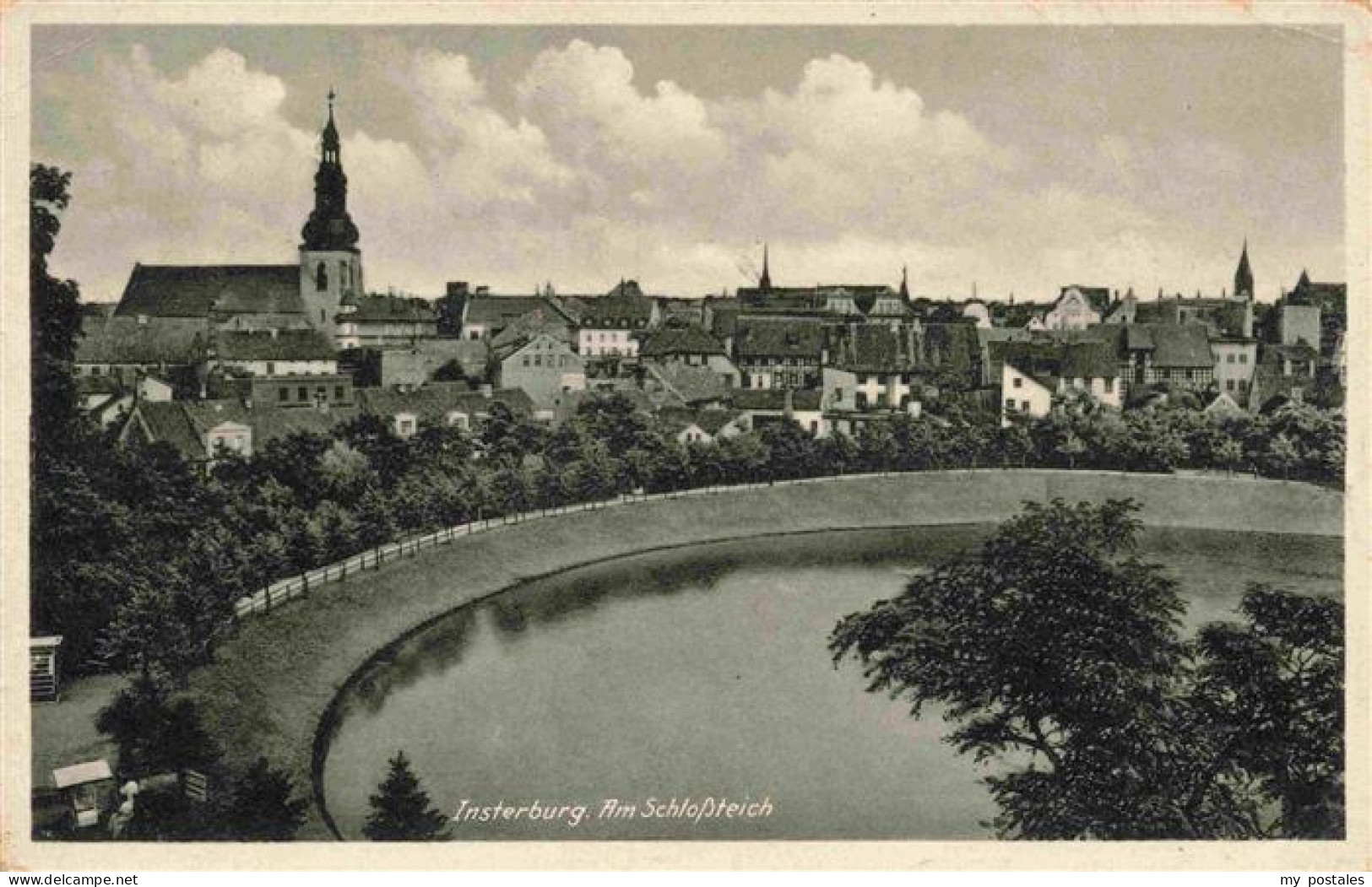 73973092 INSTERBURG_Tschernjachowsk_Kaliningrad_RU Am Schlossteich - Rusia