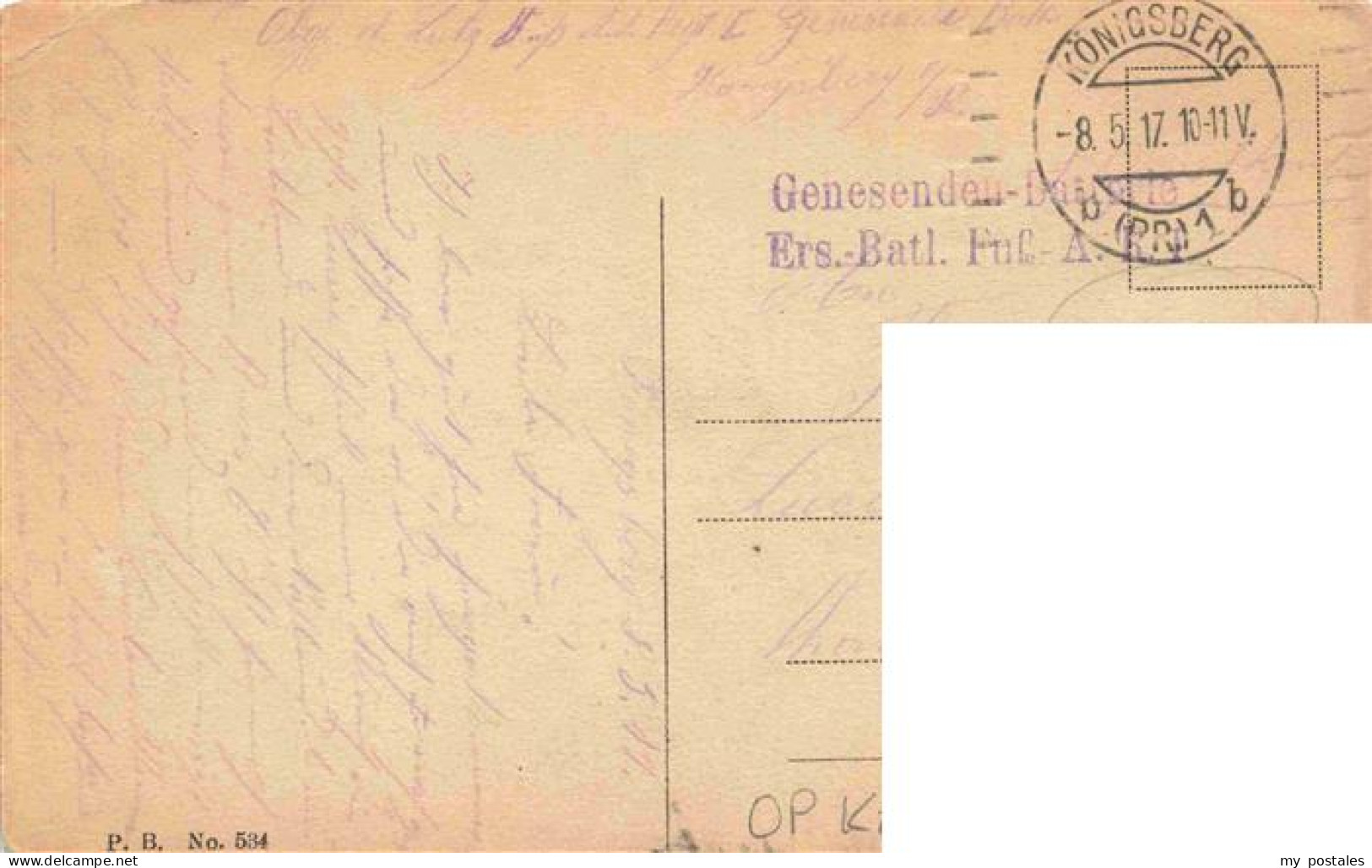 73973089 KoeNIGSBERG__Ostpreussen_Kaliningrad_RU Muenzplatz Feldpost - Russland