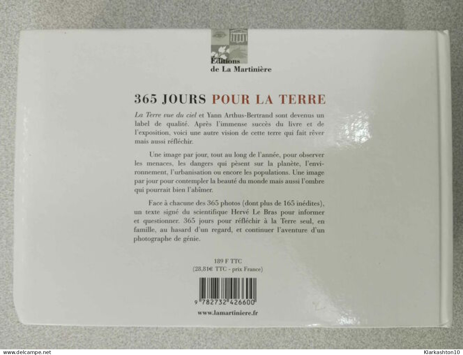 365 Jours Pour La Terre - Otros & Sin Clasificación