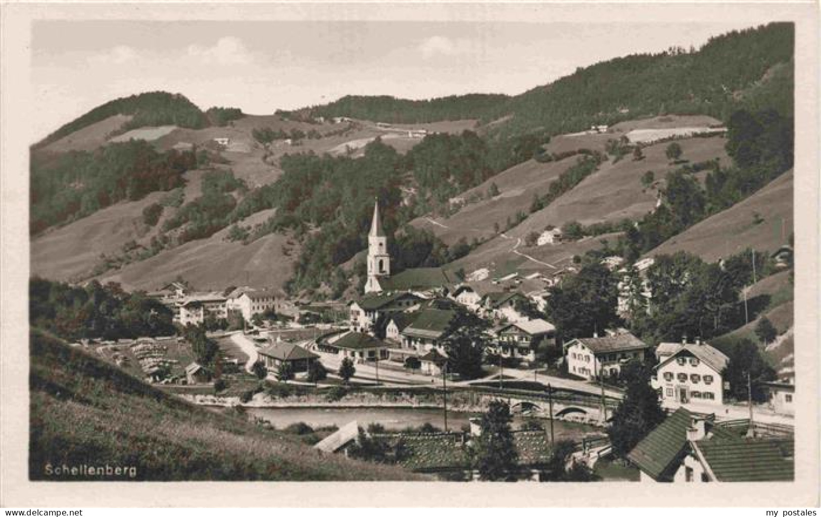 73973067 Schellenberg_Marktschellenberg Panorama - Berchtesgaden