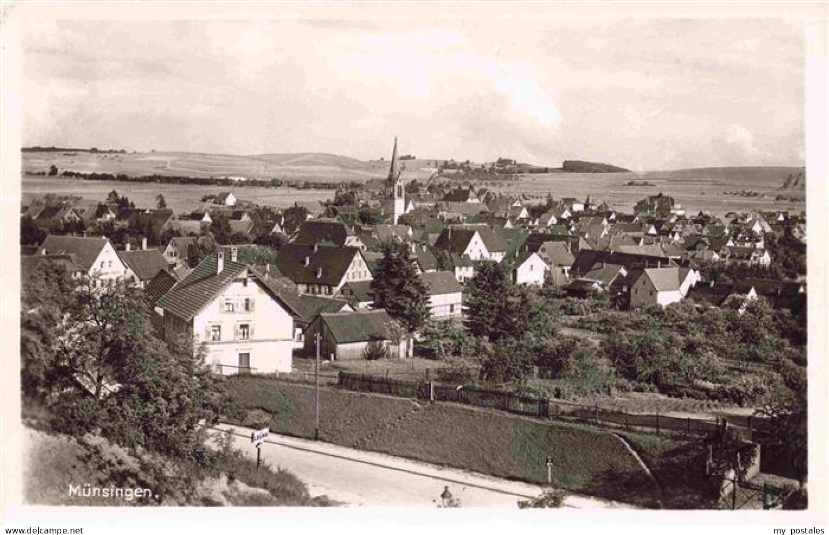 73973022 Muensingen_BW Panorama - Münsingen