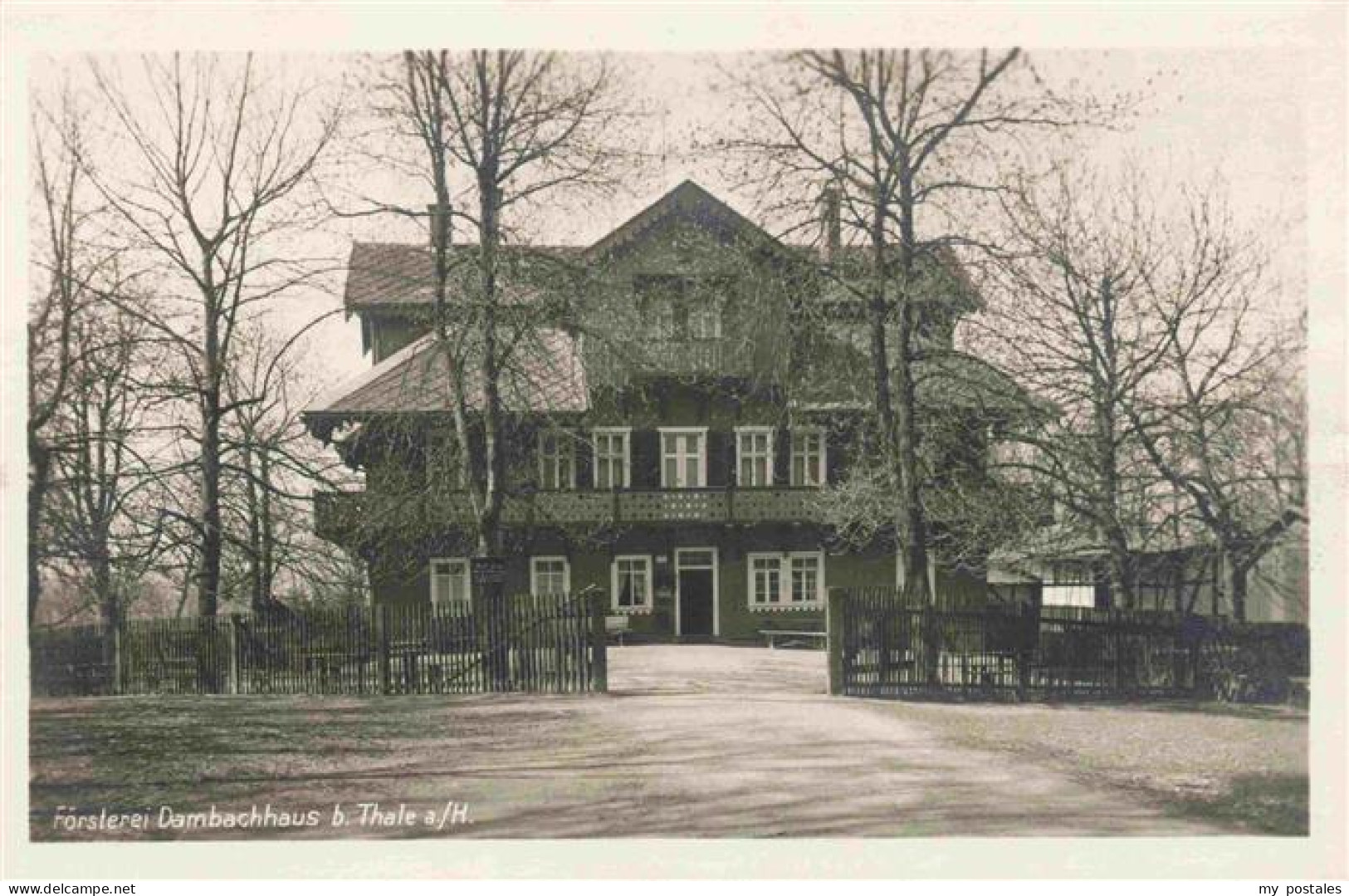 73972997 Thale_Harz Foersterei Dambachhaus - Thale