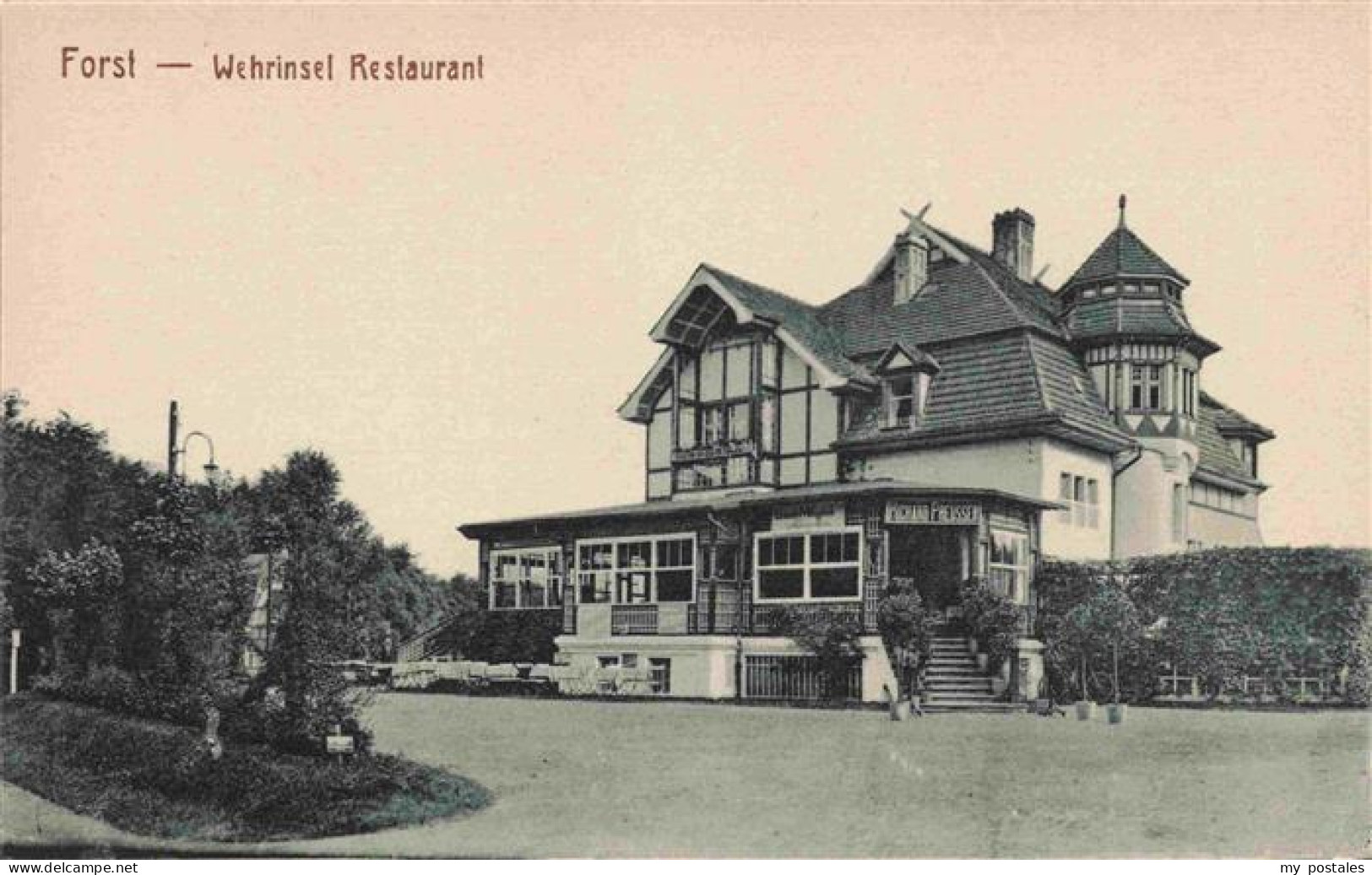 73972981 Forst_Lausitz Wehrinsel Restaurant - Other & Unclassified