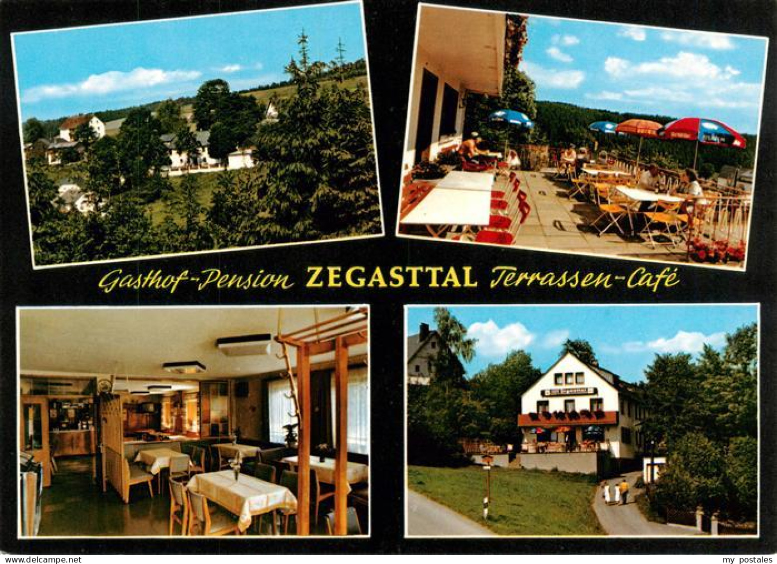 73941317 Schwarzenbach_am_Wald Gasthof Pension Zegasttal Terrassen-Café - Other & Unclassified