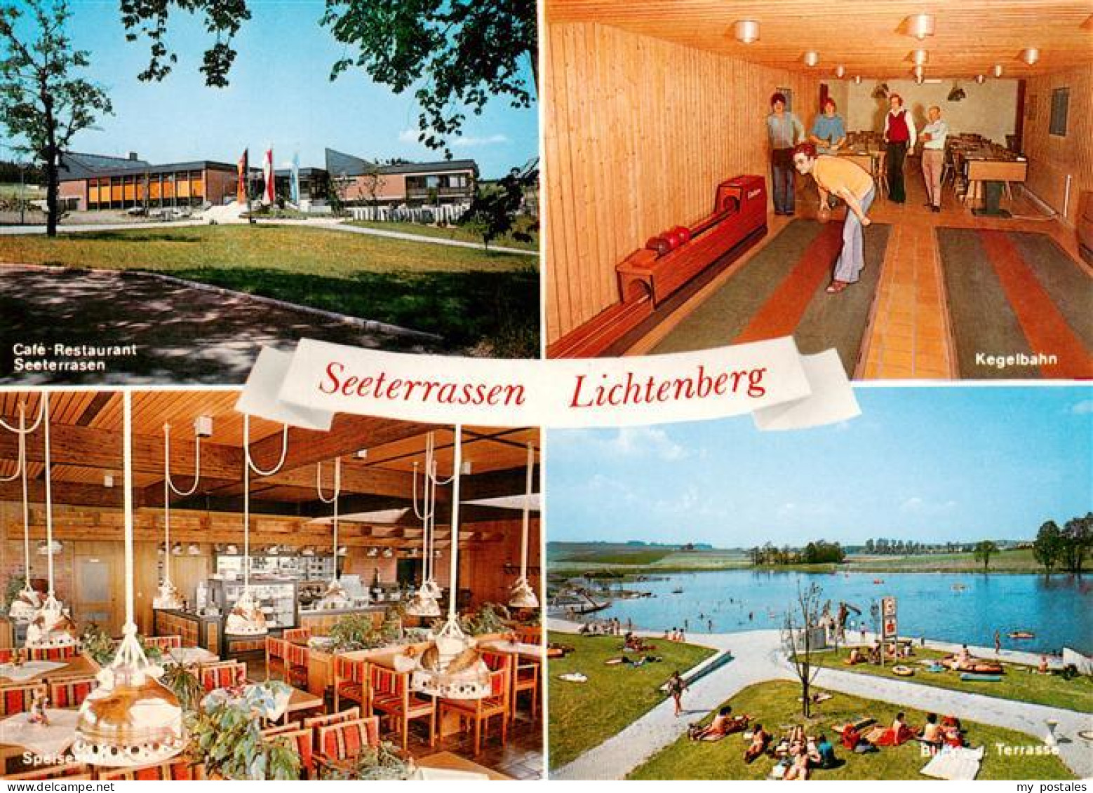 73941309 Lichtenberg_Oberfranken Café Restaurant Seeterrassen Kegelbahn - Other & Unclassified