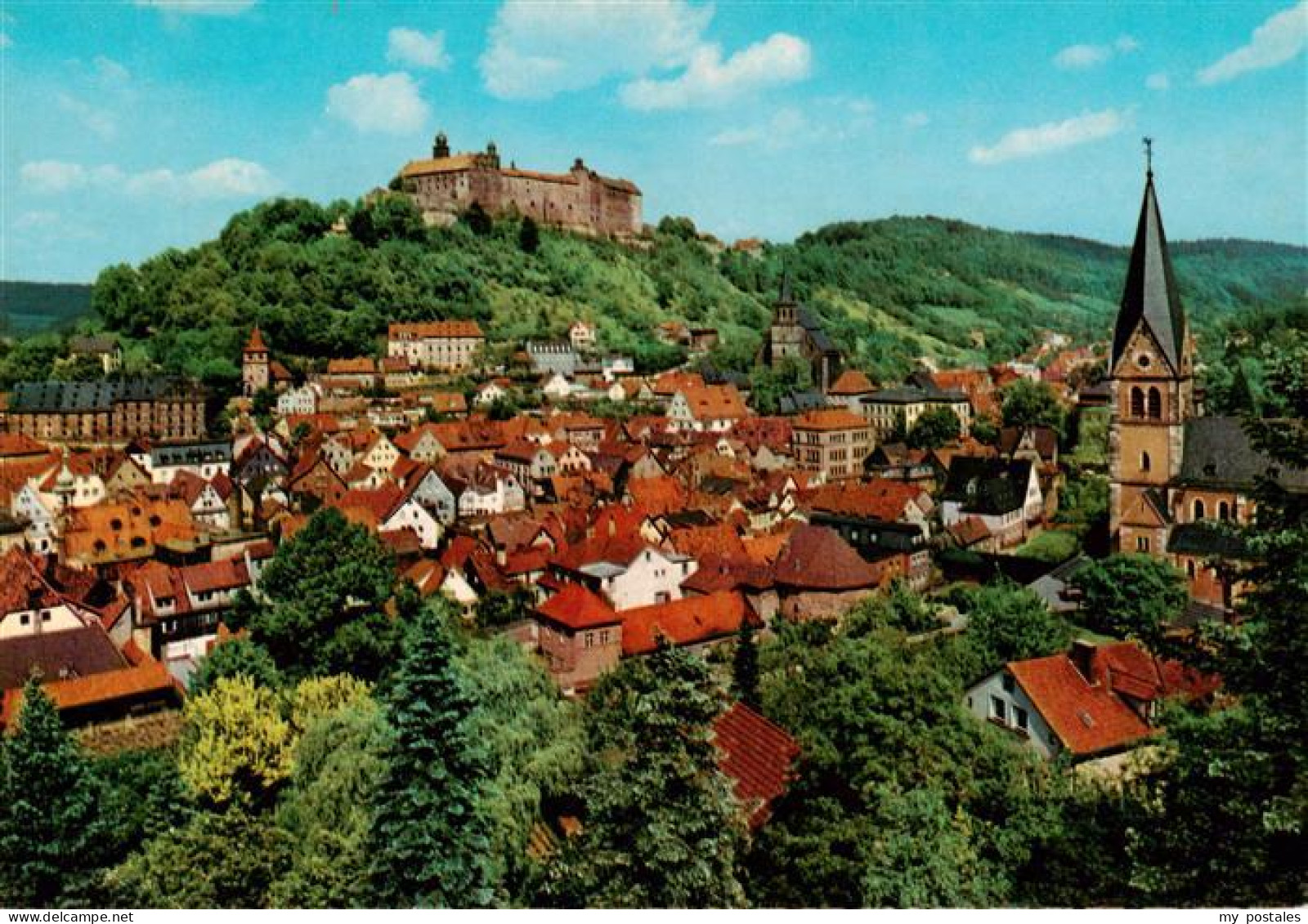 73941259 Kulmbach Stadtpanorama Blick Zur Plassenburg - Kulmbach