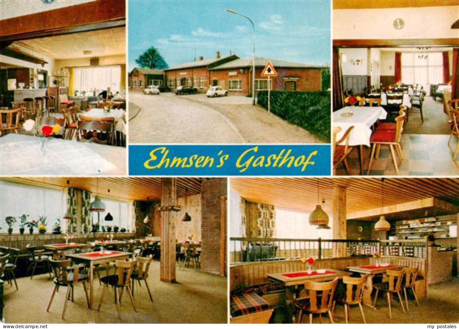 73941224 Gross_Vollstedt Ehmsens Gasthof Restaurant - Autres & Non Classés