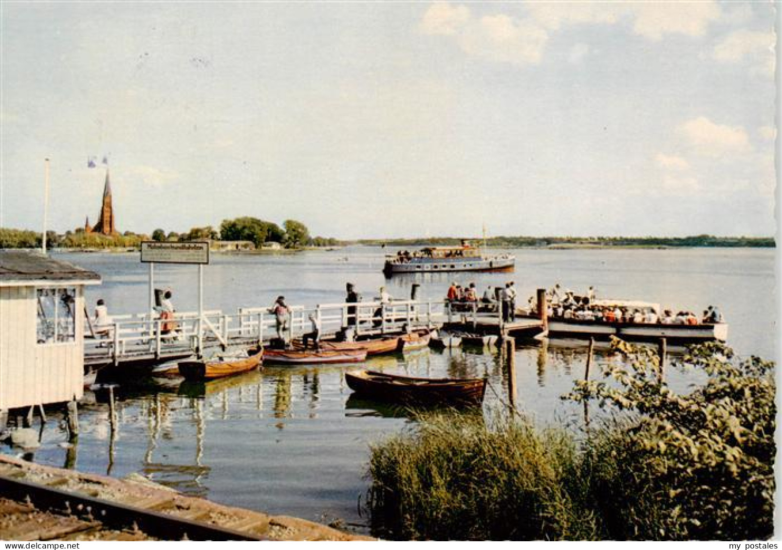 73941202 Schleswig_Holstein Schleihallenbruecke An Der Schlei - Schleswig