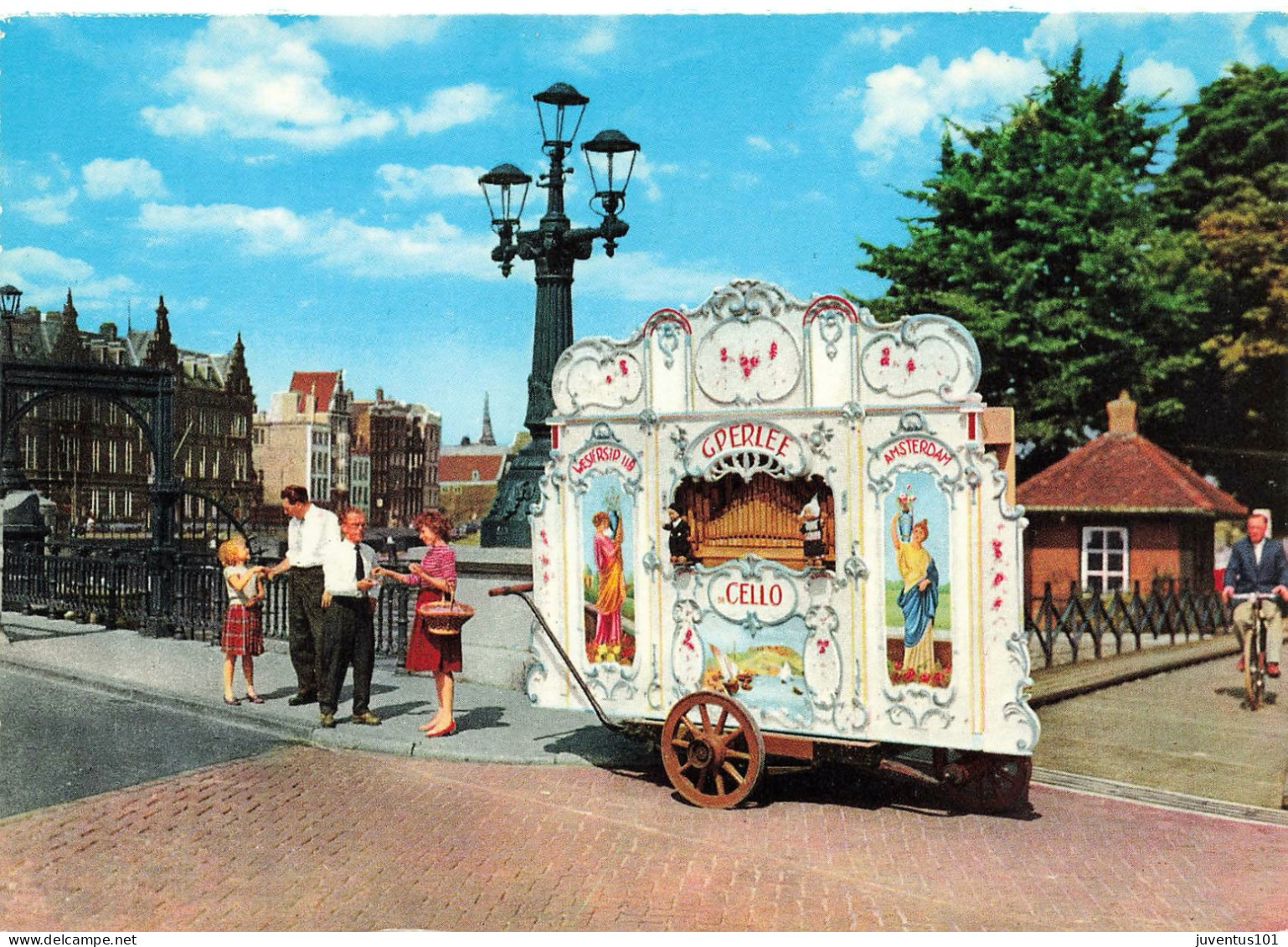 CPSM Amsterdam - Draaiorgel, Barrel Organ, L'Orgue De Barbarie, Drehorgel     L2873 - Amsterdam