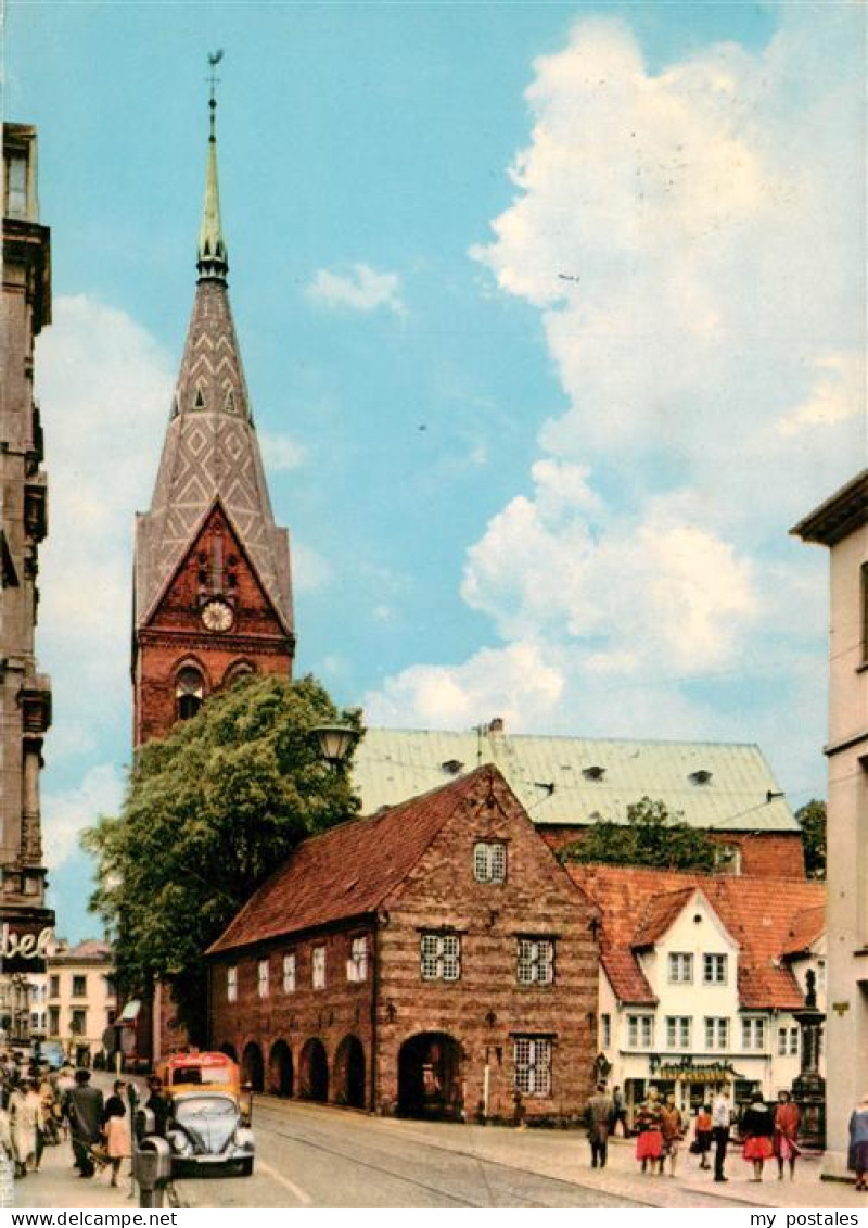 73941176 Flensburg__Schleswig-Holstein Schrangen Neptunbrunnen Marienkirche - Flensburg