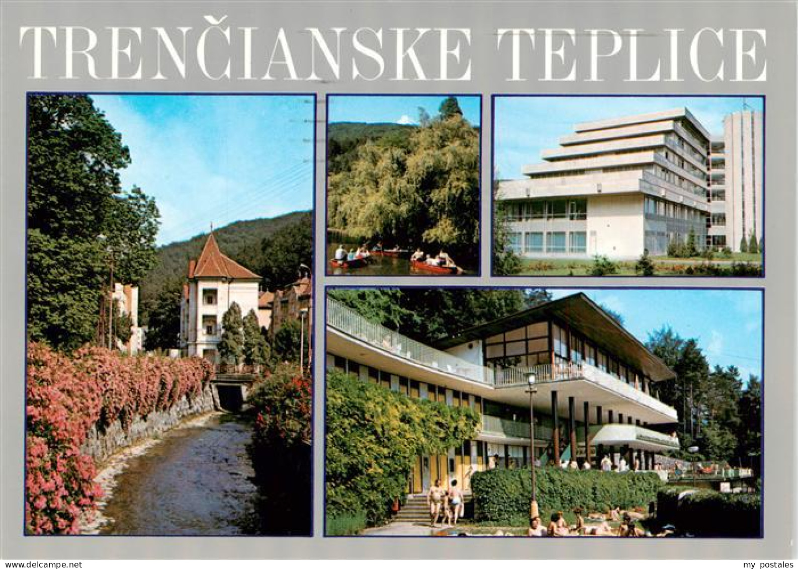 73941162 Trencianske_Teplice_Bad_Trencsenteplicz_SK Teilansichten Kurhotel - Slovaquie