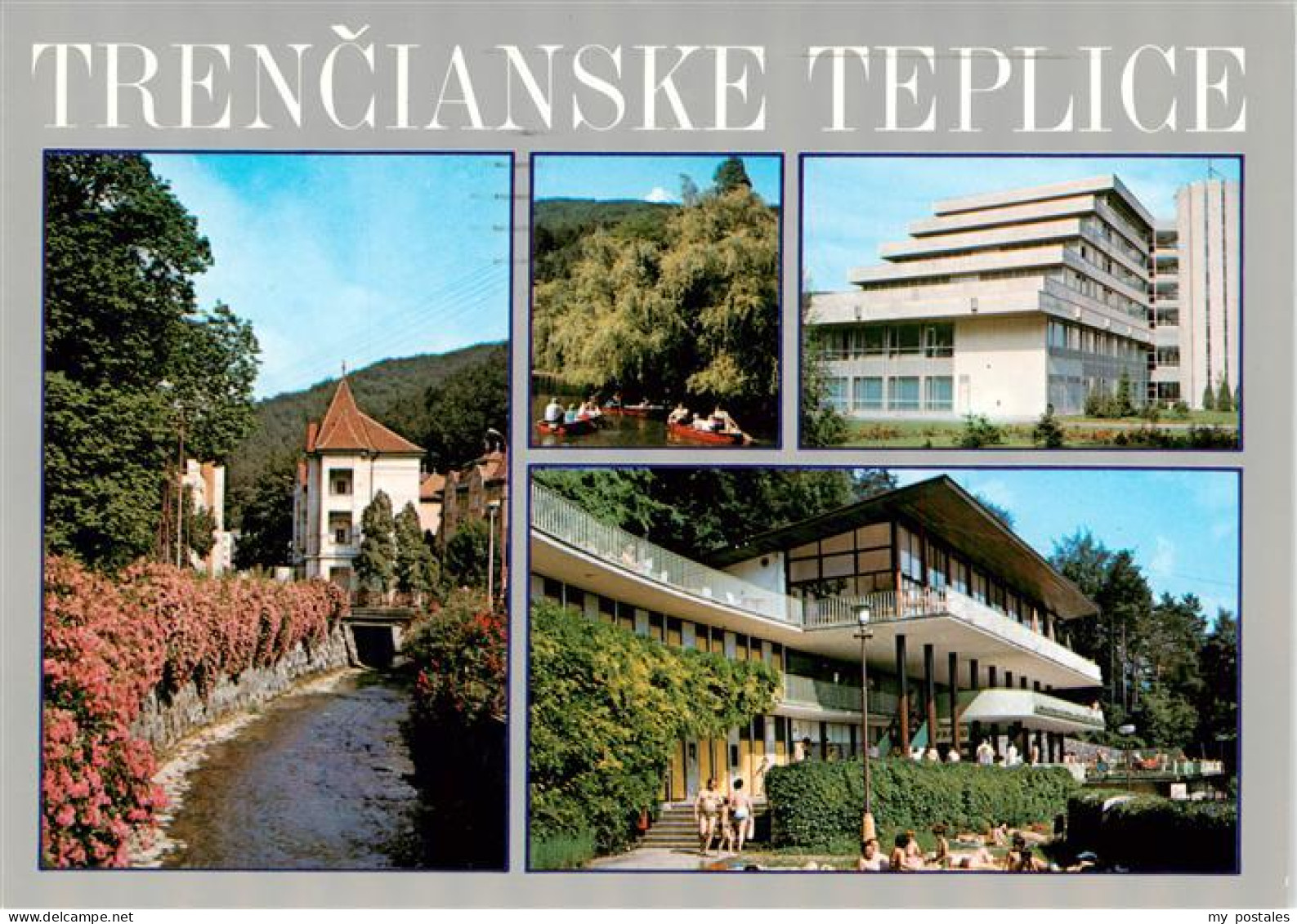 73941162 Trencianske_Teplice_Bad_Trencsenteplicz_SK Teilansichten Kurhotel - Eslovaquia