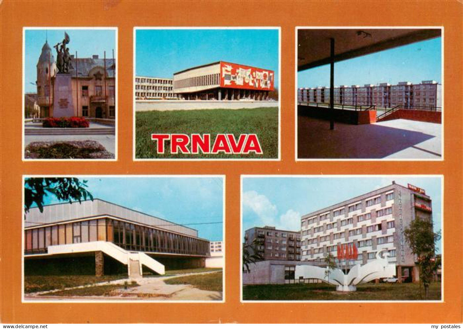 73941158 Trnava_Slovakia Teilansichten Hochhaeuser Wohnsiedlung - Slovakia