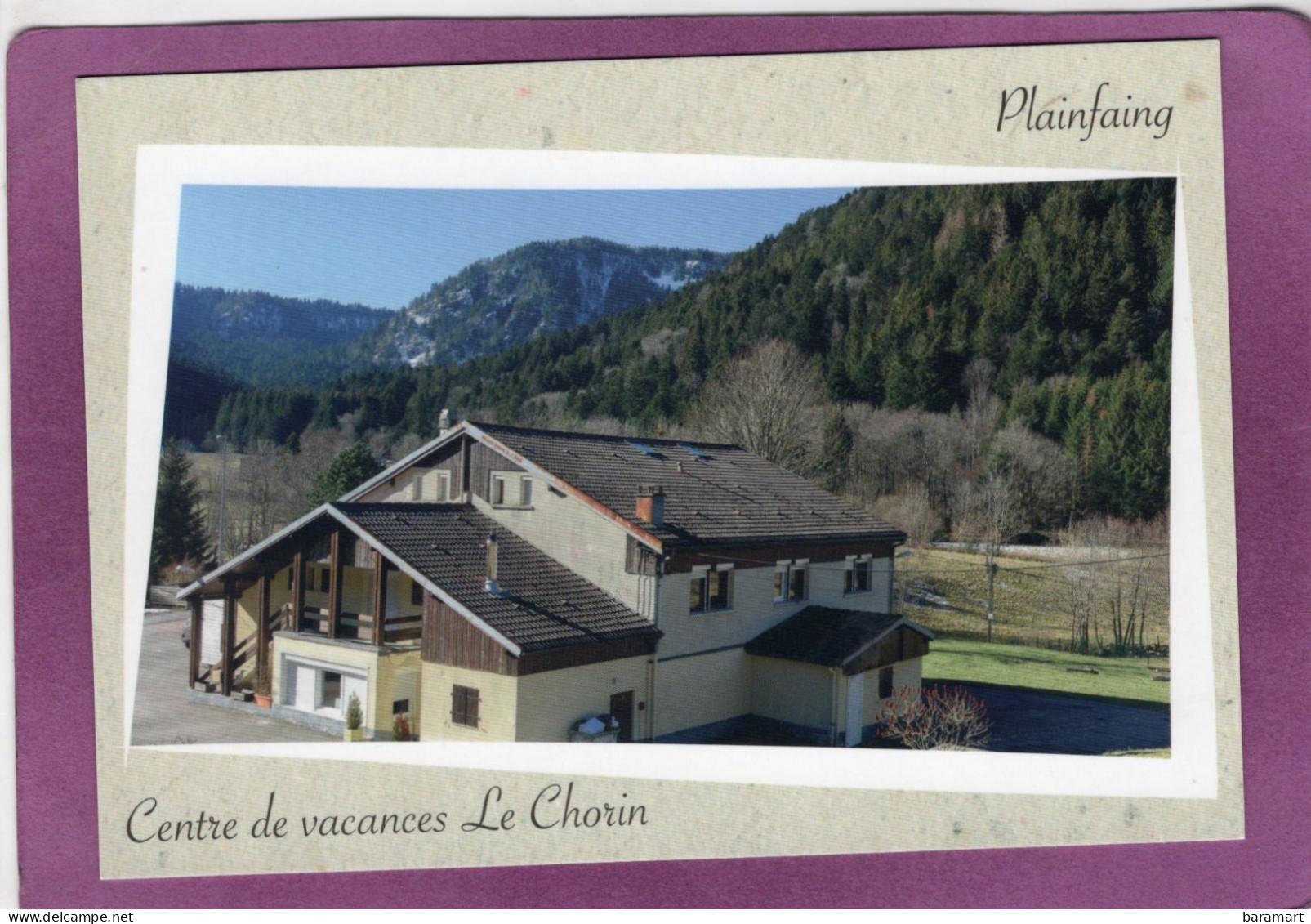 88  PLAINFAING  Centre De Vacances Le Chorin - Plainfaing