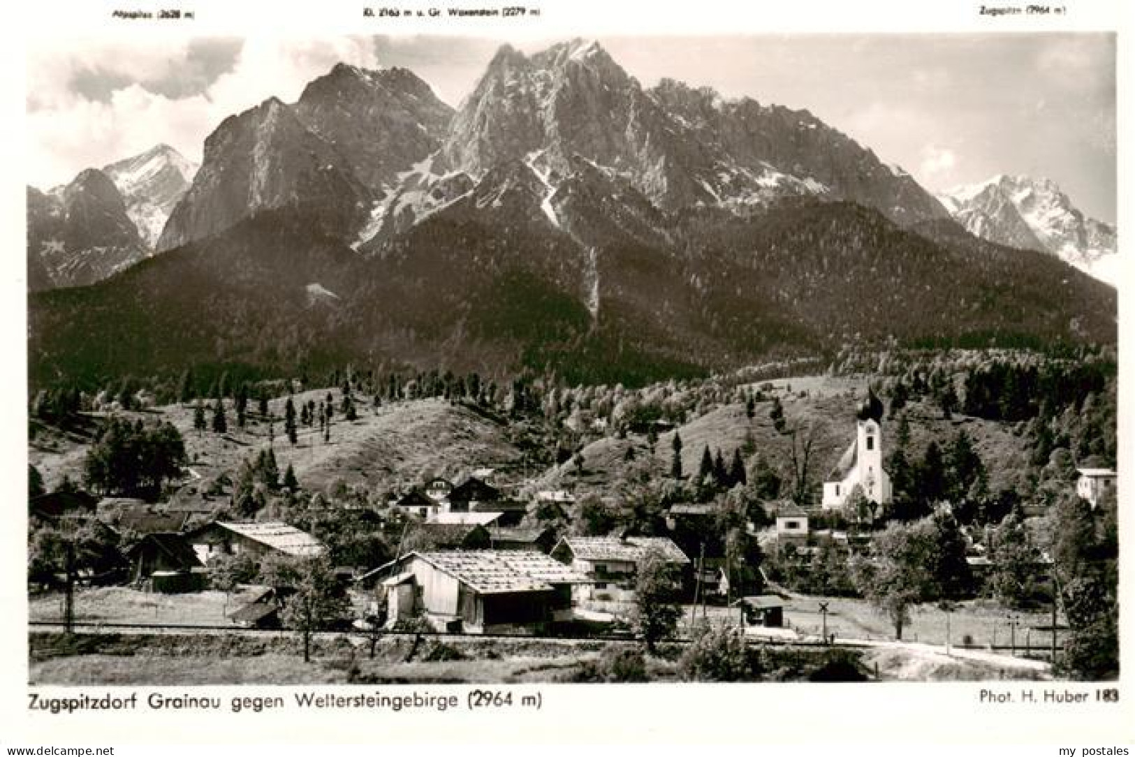 73899942 Grainau Mit Wettersteingebirge Grainau - Sonstige & Ohne Zuordnung