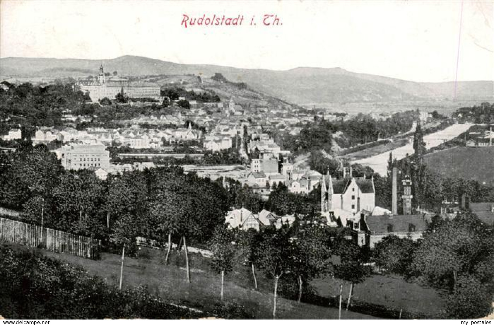 73899933 Rudolstadt Panorama Rudolstadt - Rudolstadt