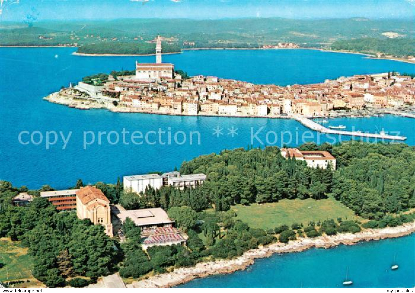 73862016 Rovinj Rovigno Istrien Croatia Fliegeraufnahme  - Croatie