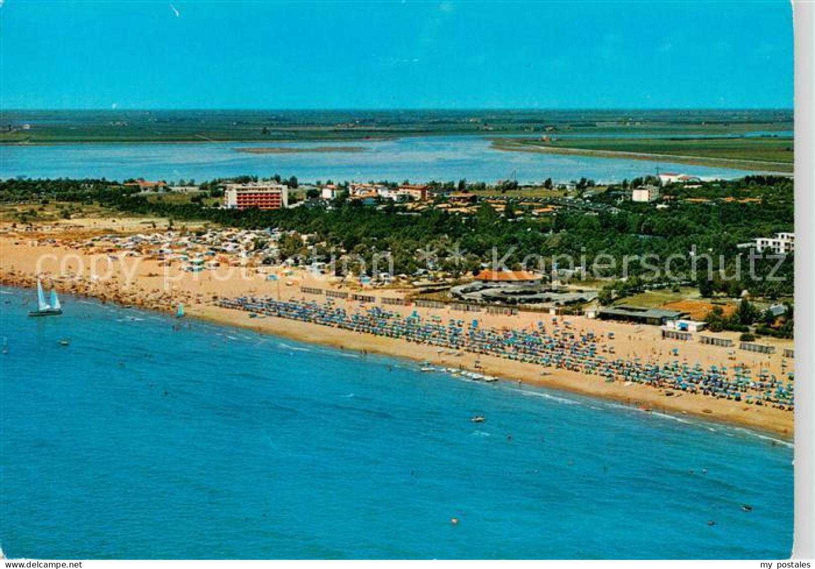 73861998 Bibione-Pineda IT Fliegeraufnahme  - Other & Unclassified