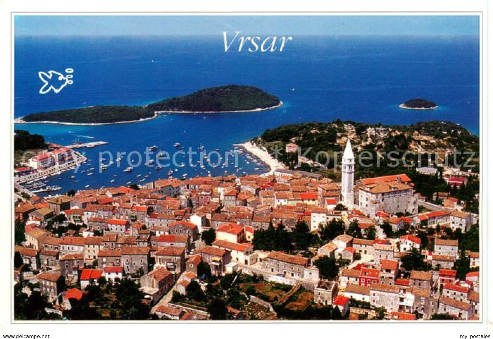 73861996 Vrsar Istria Croatia Fliegeraufnahme  - Croazia