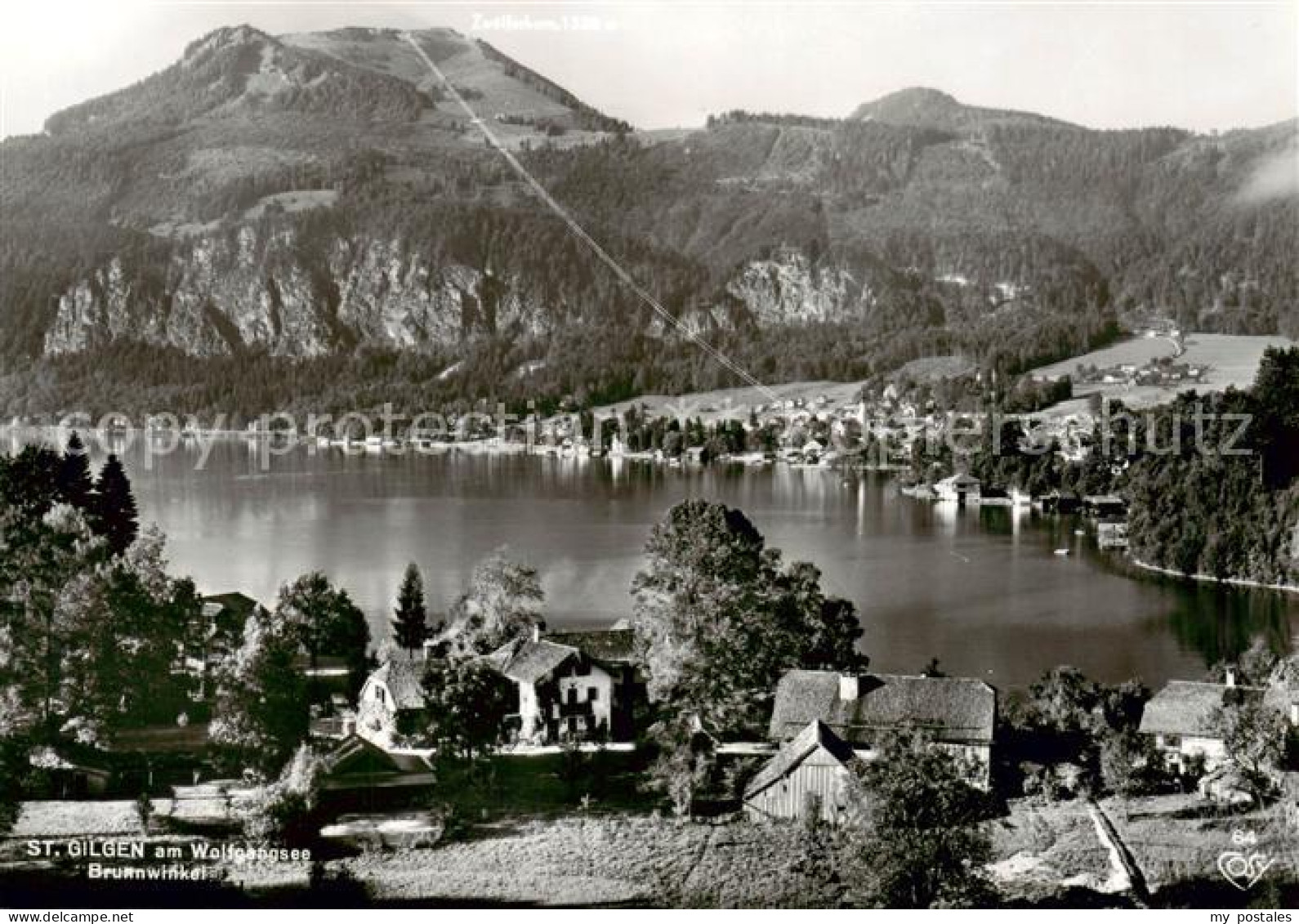 73861983 St Gilgen Wolfgangsee Panorama Brunnwinkel St Gilgen Wolfgangsee - Sonstige & Ohne Zuordnung