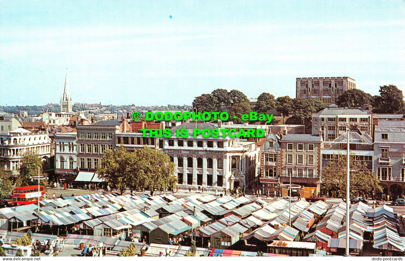 R523449 Norwich. The Market Place And Castle - Mondo