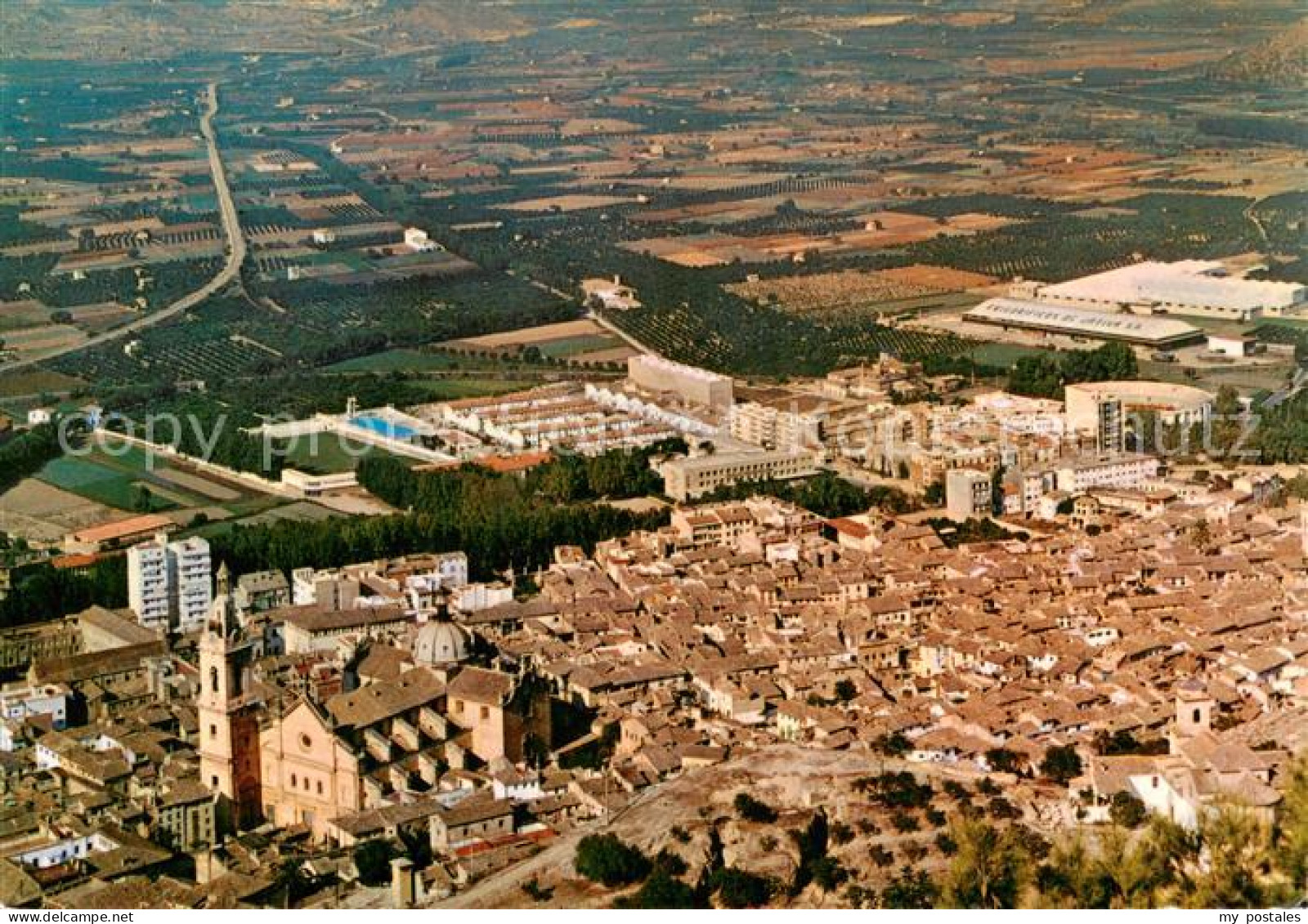 73861970 Jativa Valenciana ES Fliegeraufnahme  - Sonstige & Ohne Zuordnung