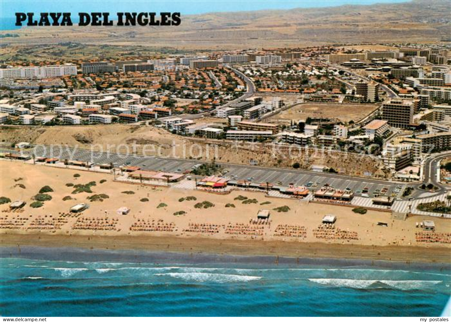 73861962 Playa Del Ingles Gran Canaria ES Fliegeraufnahme  - Altri & Non Classificati