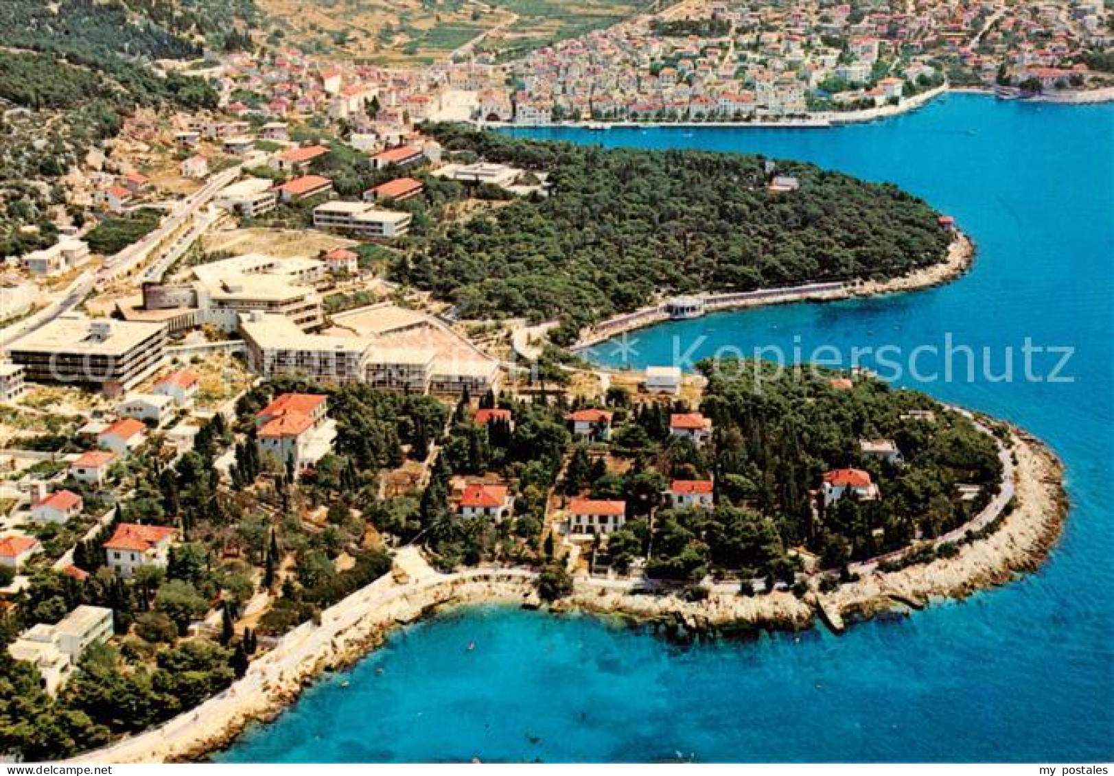 73861874 Hvar Croatia Fliegeraufnahme  - Kroatië