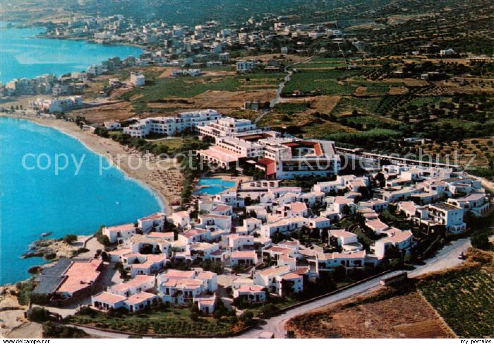 73861870 Hersonissos Hersonisos Crete Greece Bungalows Fliegeraufnahme  - Grèce